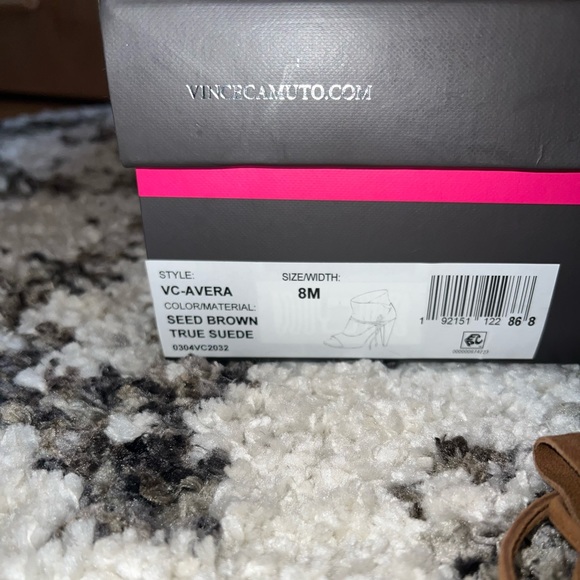 Vince camuto peeptoe bootie heals - Picture 5 of 5